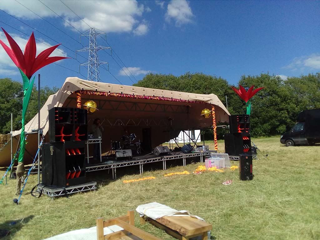 Stage Decor for Little People Festival